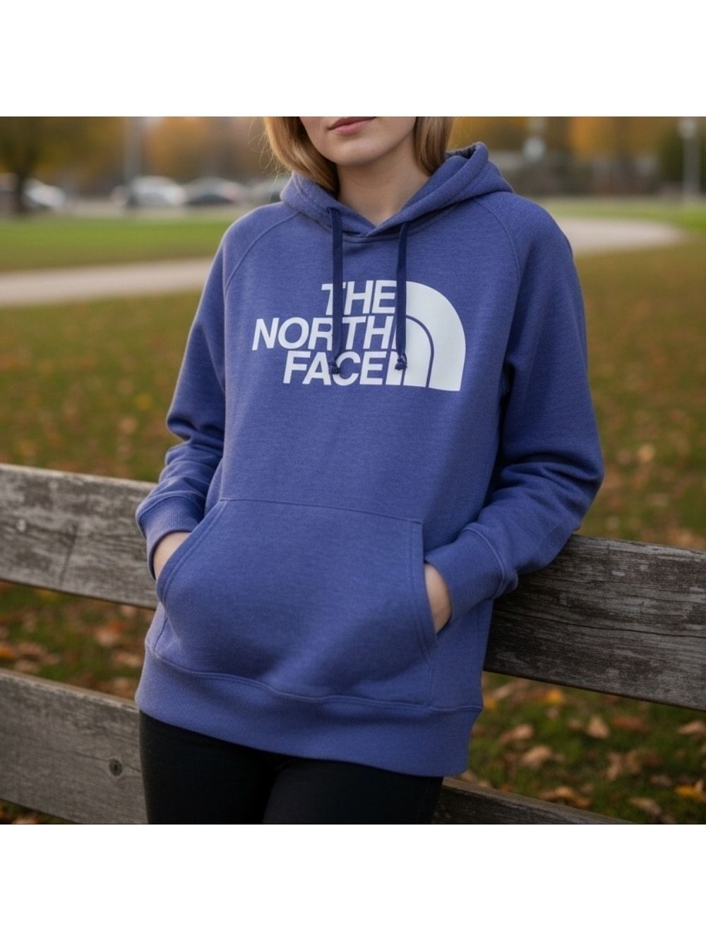 The North Face Hoodie Large Purple #HD21